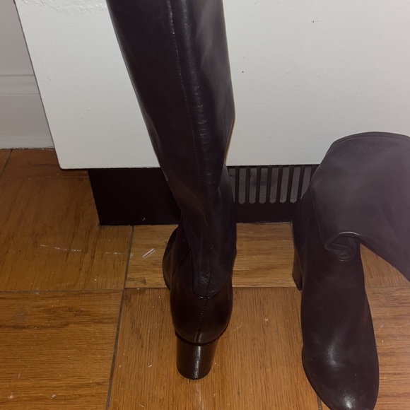 Schutz Lucienne Up Nappa Leather Boot - Black - NEW WITH BOX - Picture 5 of 5